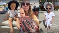 Sterling and Bronze Mahomes enjoy in Mexico with Brittany and Patrick Mahomes
